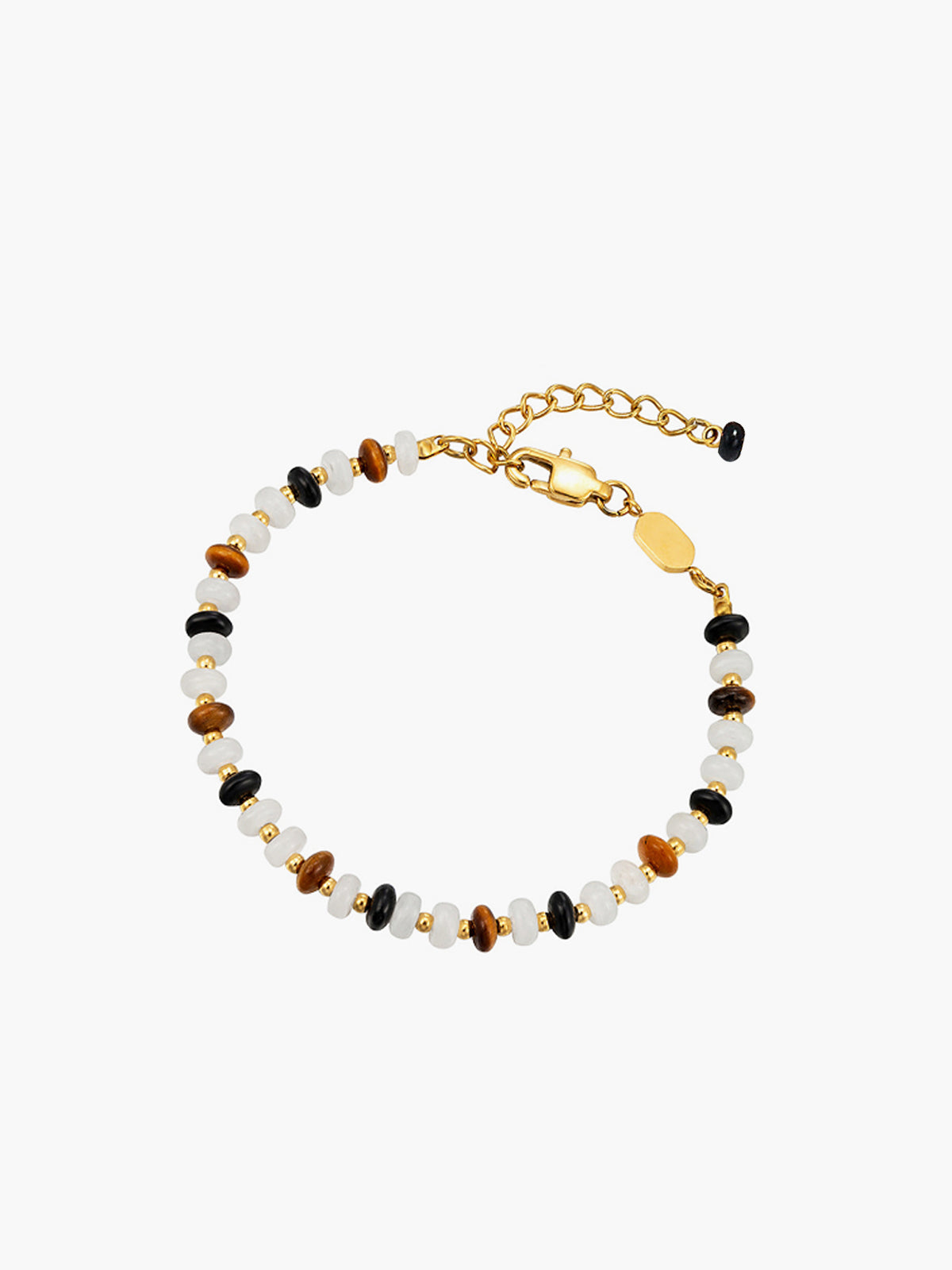 Tiger Eye Stone Beaded Bracelet