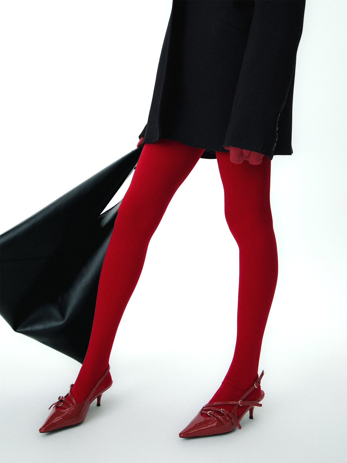 Solid Velvet Tights